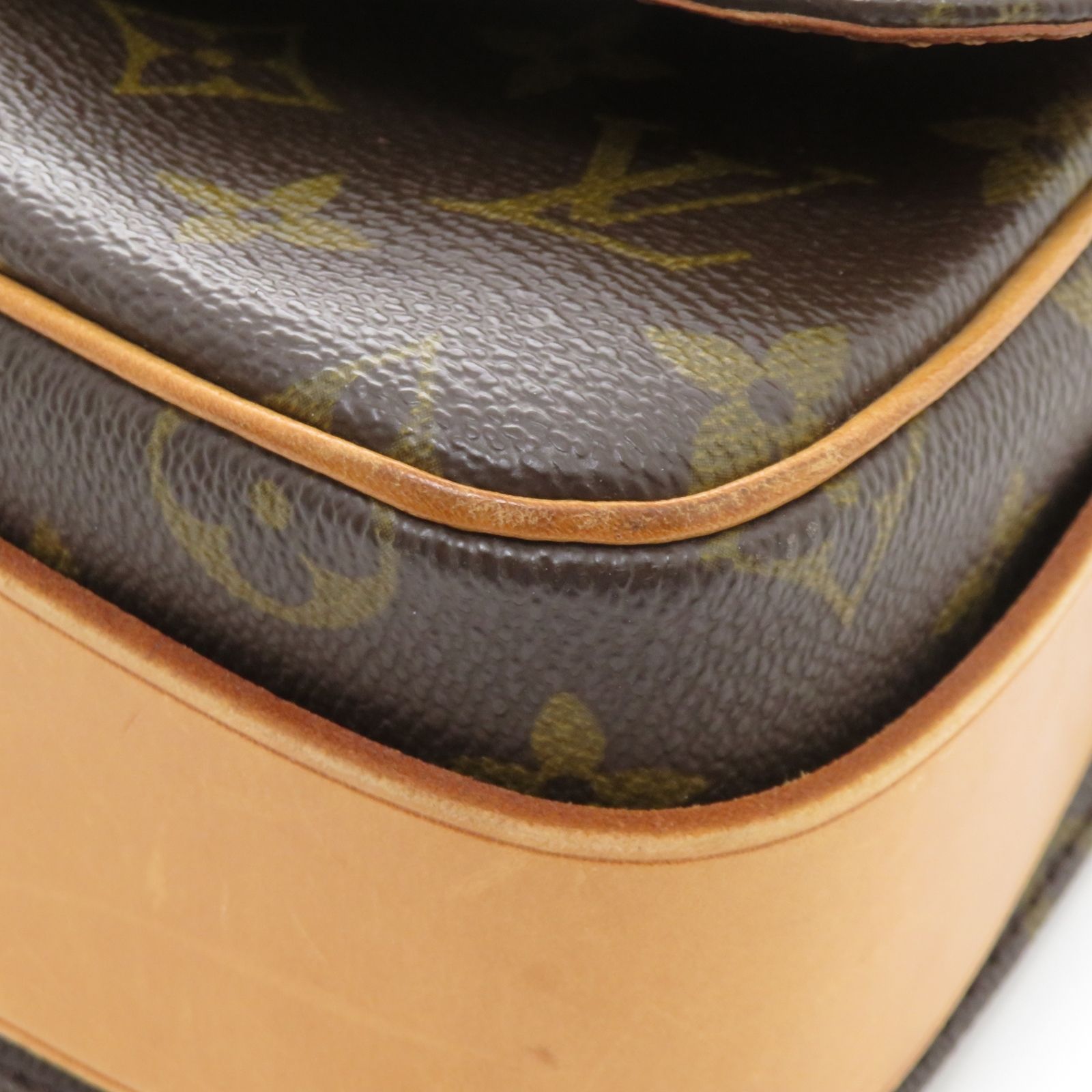 LOUIS VUITTON◇カルトシエール22_モノグラム_BRW/PVC/ブラウン/M51253 