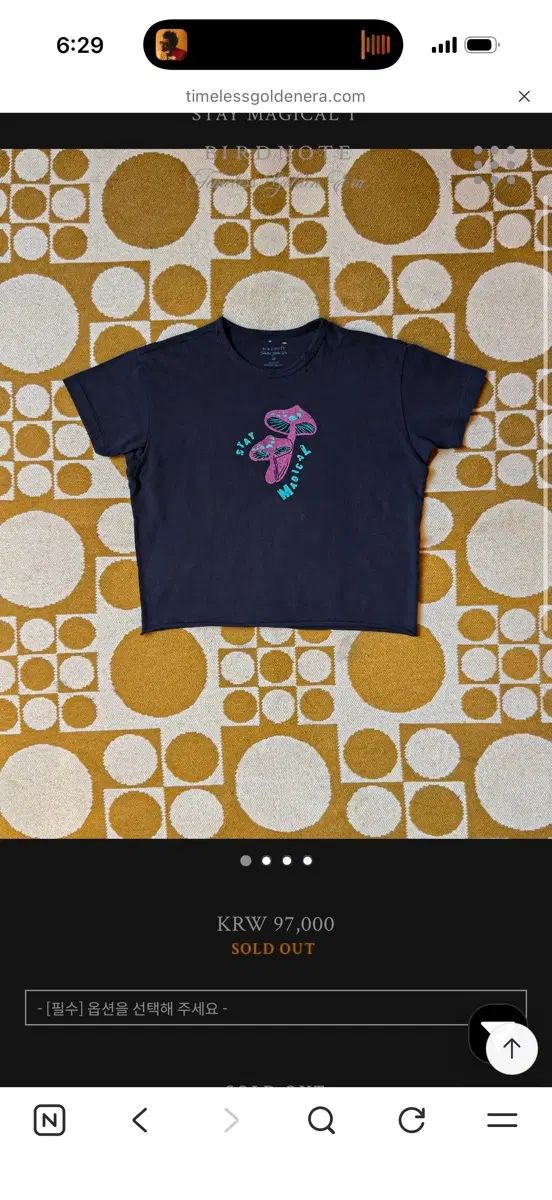 BIRDノート Tシャツ 44サイズ