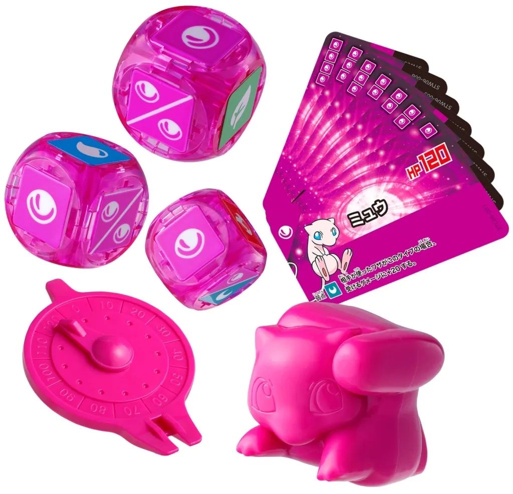 [Brand New] Board Game Pokemon Placoro Start Set Mew 06