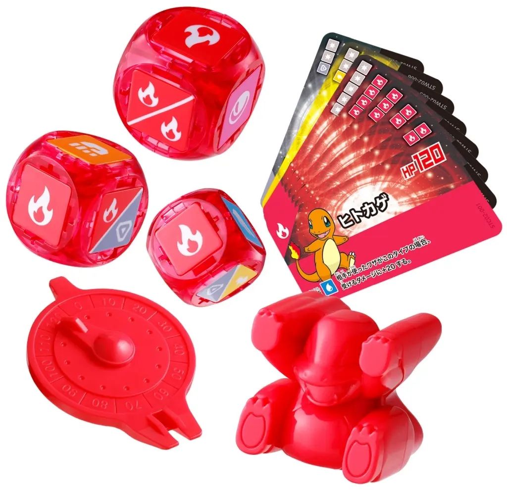 [Brand New] Board Game Pokemon Placoro Start Set Charmander 02