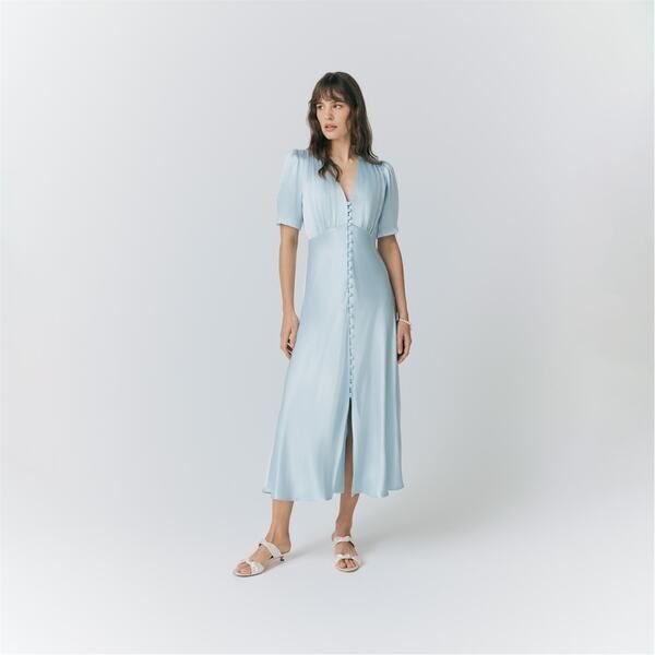 ゴースト レディース トップス ワンピース Ghost Madison Dress Ld52 Light Blue ブルー