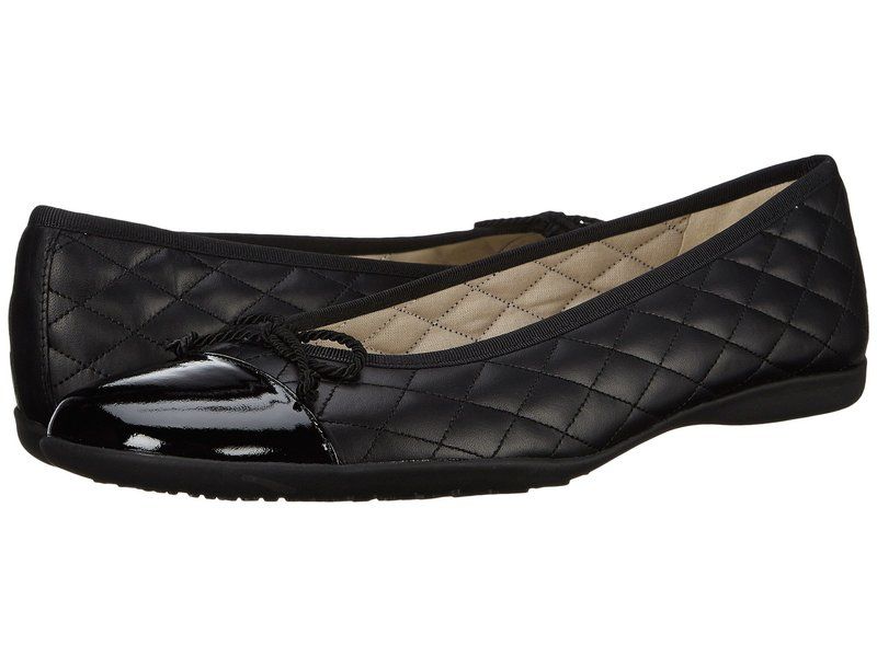 フレンチソール レディース シューズ サンダル French Sole PassportR Flat Black PatentBl ブラック