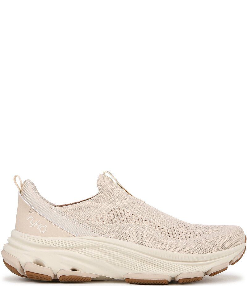 ライカ レディース シューズ スニーカー ニット Ryka Womens Devotion Max Slip Knit Slip On Walking Sneakers Tapioca Beige ベ
