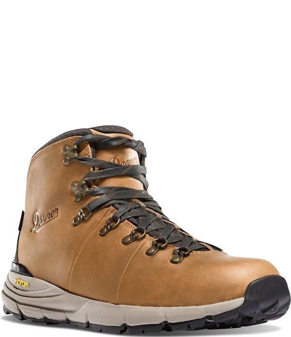 ダナー メンズ シューズ ブーツ・レインブーツ レザー Danner Mens Mountain 600 45 Leather Hiking Boots Rich Brown ブラウン