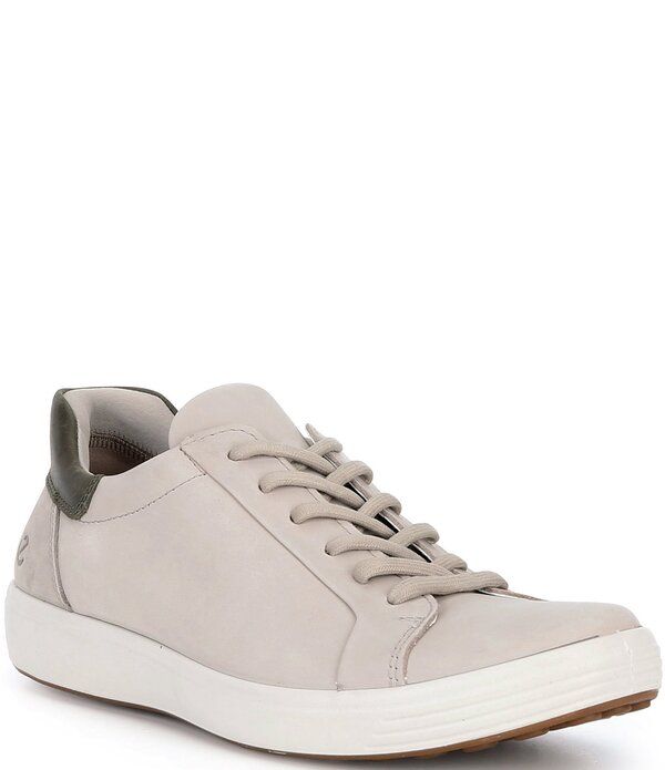 エコー メンズ シューズ スリッポン・ローファー スニーカー ECCO Mensoft 7 Step Inubuck Sneakers Pure CashmereTarmac