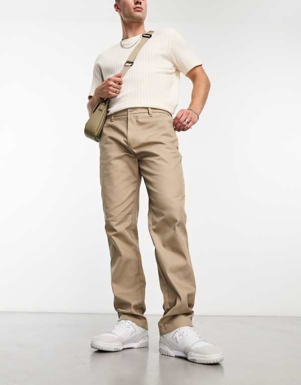 オンリーアンドサンズ メンズ ボトムス カジュアルパンツ Only Sons loose fit worker chinos Chinchilla ベージュ