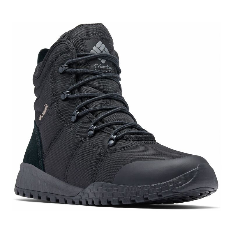 コロンビア メンズ シューズ ブーツ・レインブーツ Columbia Fairbanks Mens OmniHeat Boots Black Titanium ブラック