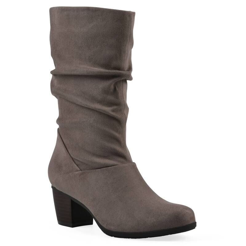クリフバイホワイトマウンテン レディース シューズ ブーツ・レインブーツ Cliffs by White Mountain Angelie Womens MidShaft Bootstone Fabr