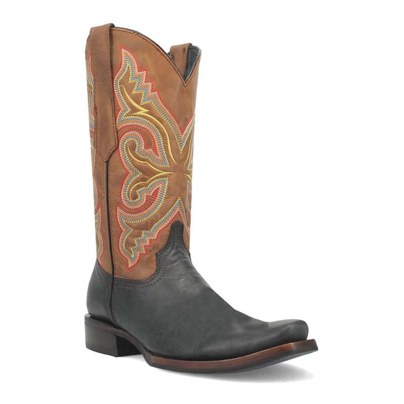 ディンゴ メンズ シューズ ブーツ・レインブーツ レザー Dingo True Grit Mens Leather Boots Black ブラック
