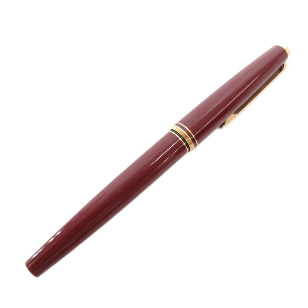 ドイツ製　万年筆　モンブラン320 585刻印　14金　ボルドー 文房具・事務用品 モンブラン MONT BLANC 万年筆 ペン先585 14K