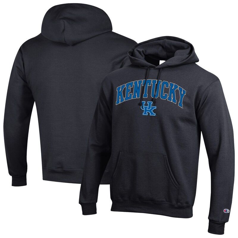 チャンピオン メンズ トップス Tシャツ ロゴ パーカー MensChampion Blackentucky Wildcats Arch Over Logo Pullover Hoodie Ken B