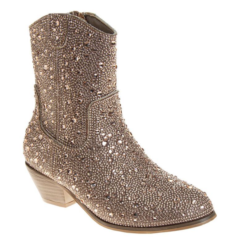 バッジェリーミシュカ レディース シューズ ブーツ・レインブーツ Badgley Mischka Girls Western Boots Rose Gold ゴールド