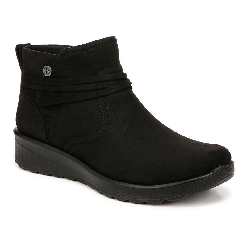 ビジーズ レディース シューズ ブーツ・レインブーツ アンクル Bzees Guest Womens Ankle Boots Black ブラック