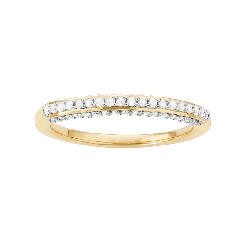 アンブランデッド レディース アクセサリー リング Unbranded 14k Gold Over Silver 13 CaratW Diamond Wedding Ring 14k Gold Pla