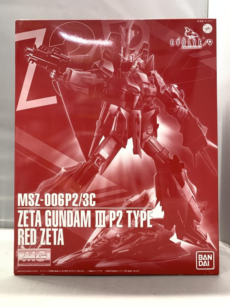 【中古】ｶﾞﾝﾀﾞﾑ）1/100 MG MSZ-006P2/3C Zガンダム3号機P2型 レッド・ゼータ GUNDAM EVOLVE ガンダムイボルブ 0195686[15][240015292975]