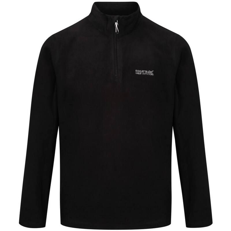 レガッタ レディース アウター ニット・セーター ハーフジップ フリース Regatta Great Outdoors Mens Thompson Half Zip Fleece Top Black