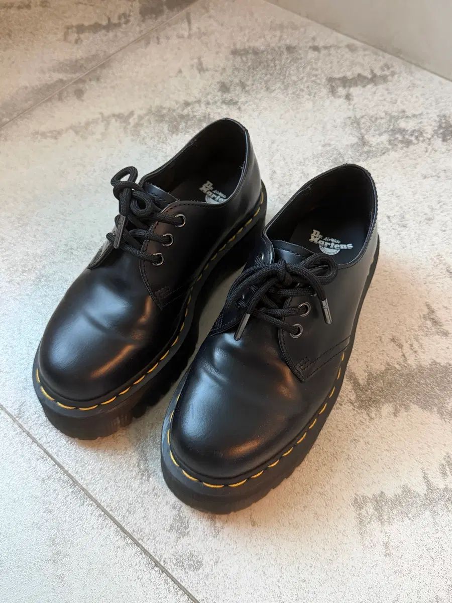 DR. MARTENS 1461 クアッド 3ホール THE B ドビ シューズ ブラック 230