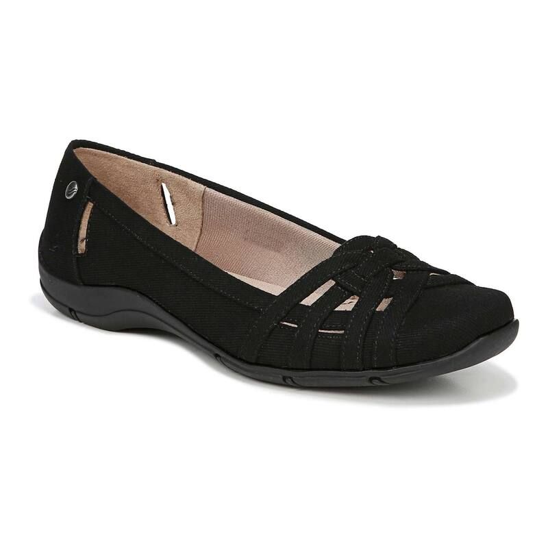ライフストライド レディース シューズ サンダル LifeStride Diverse Womens Flats Black ブラック