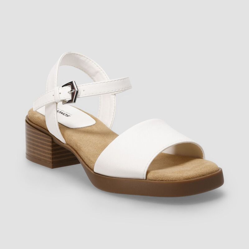ソノマ レディース シューズ サンダル ヒール Sonoma Goods For Life Mikel Womens One Band Heeled Sandals White ホワイト