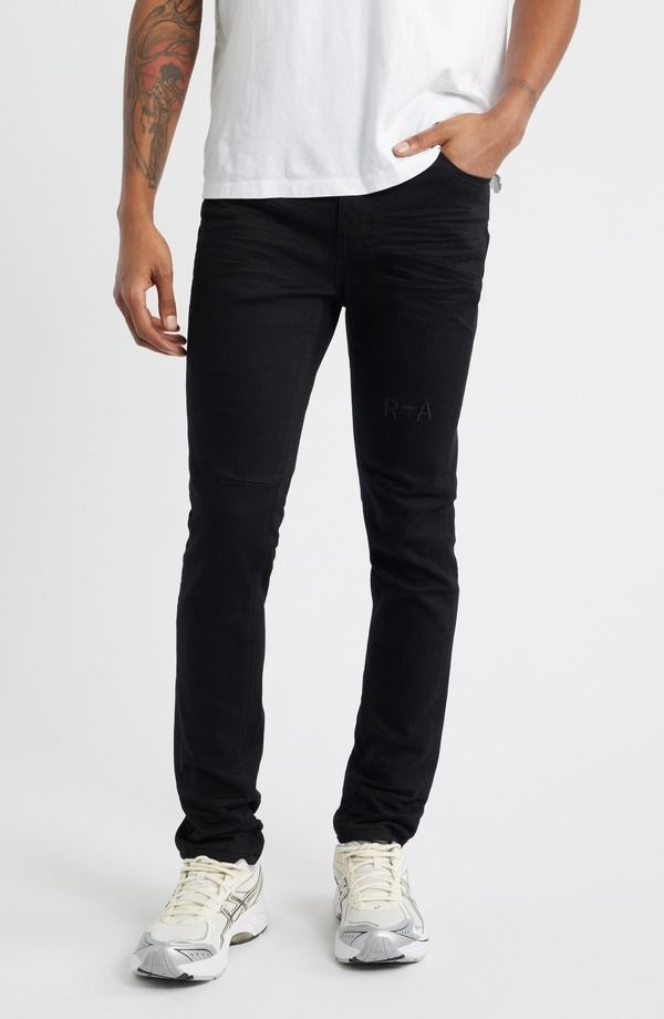 アールティーエー メンズ ボトムス デニムパンツ ジーンズ RtA Bryant Skinny Jeans Black ブラック