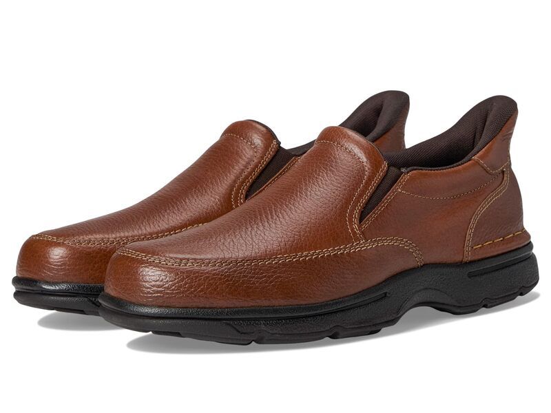 ロックポート メンズ シューズ スリッポン・ローファー Rockport Ellworth Medium Naturaleather