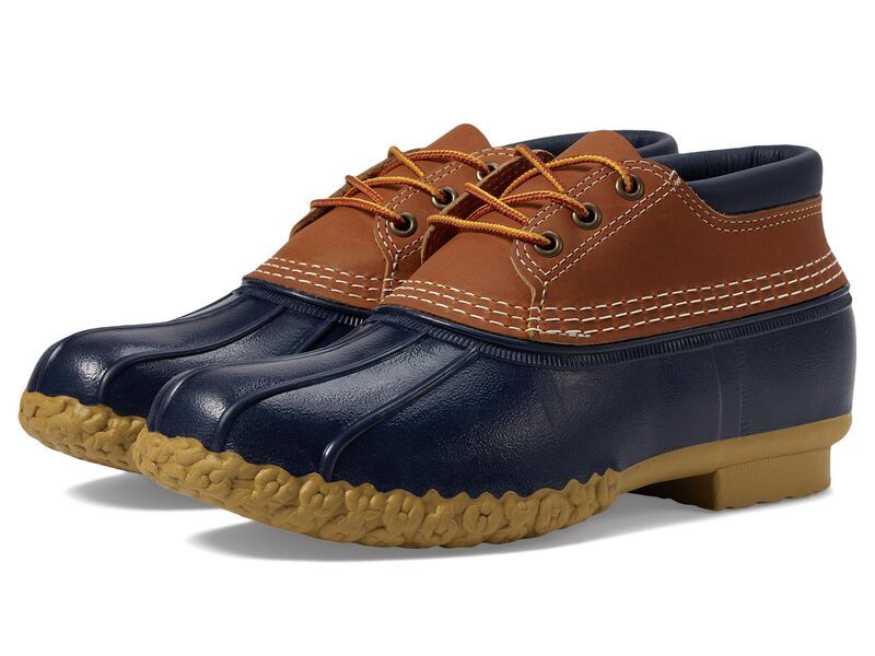 エルエルビーン レディース シューズ ブーツ・レインブーツ LLBean Gumshoes TanBright Navy ネイビー