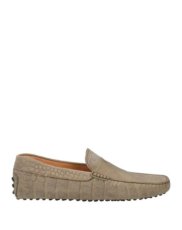 トッズ メンズ シューズ スリッポン・ローファー TODS モカシン Sage Green グリーン