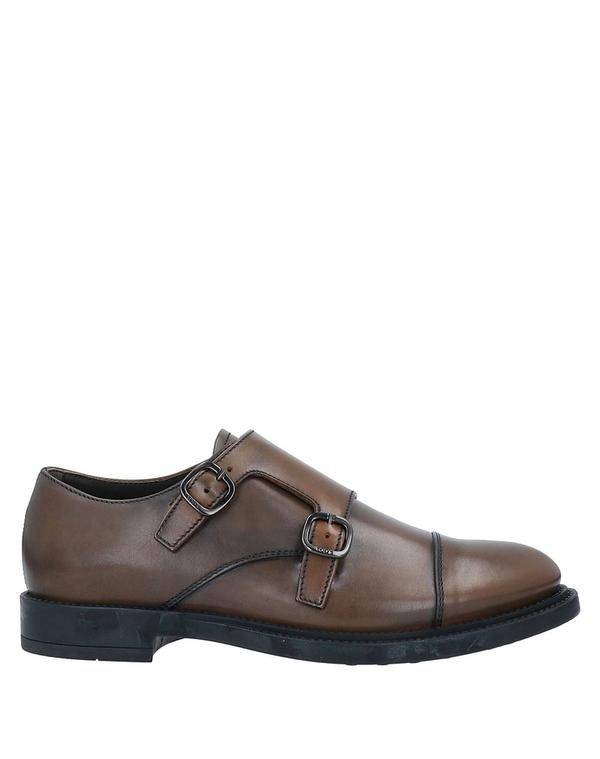 トッズ メンズ シューズ スリッポン・ローファー TODS モカシン Brown ブラウン
