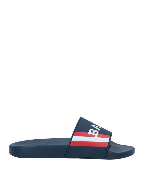 バリー メンズ シューズ サンダル BALLY スライドサンダル＆スリッパ Navy ネイビー