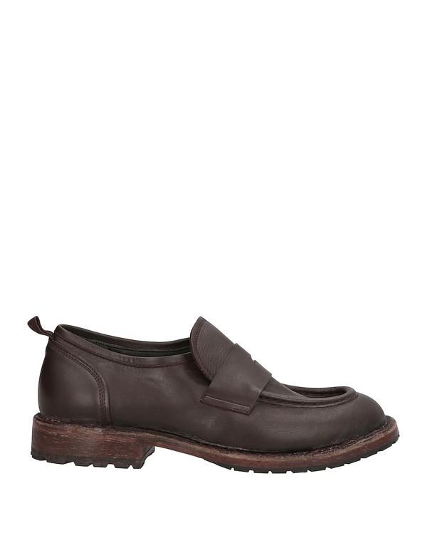 モマ メンズ シューズ スリッポン・ローファー MOMA モカシン Dark Brown ブラウン