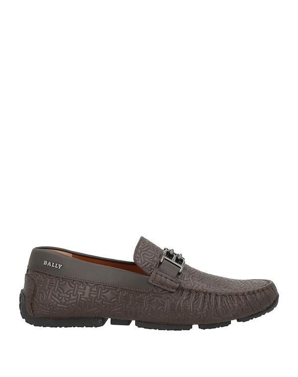 バリー メンズ シューズ スリッポン・ローファー BALLY モカシン Dark Brown ブラウン