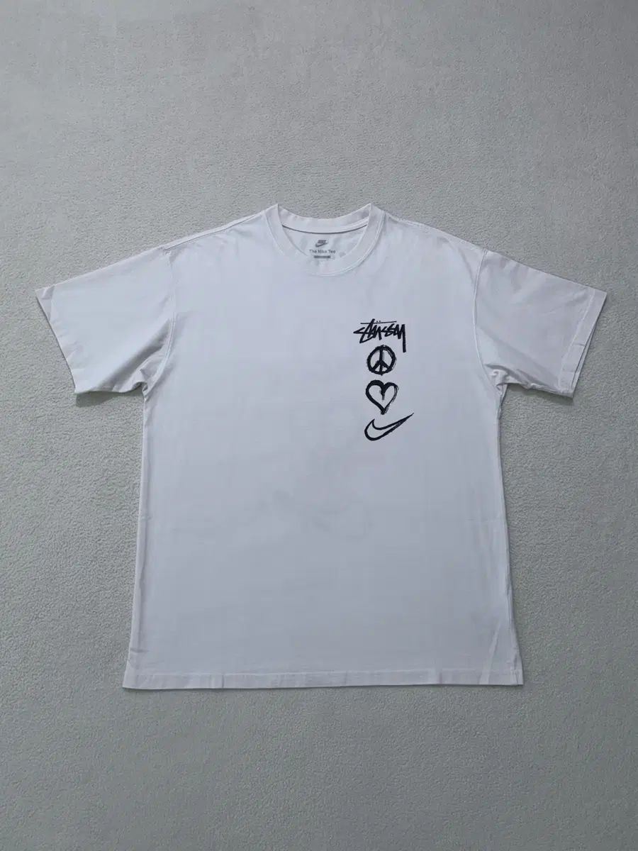 ナイキ×ステューシー NRG Tシャツ サミット 白 半袖 L NIKE×ステューシー