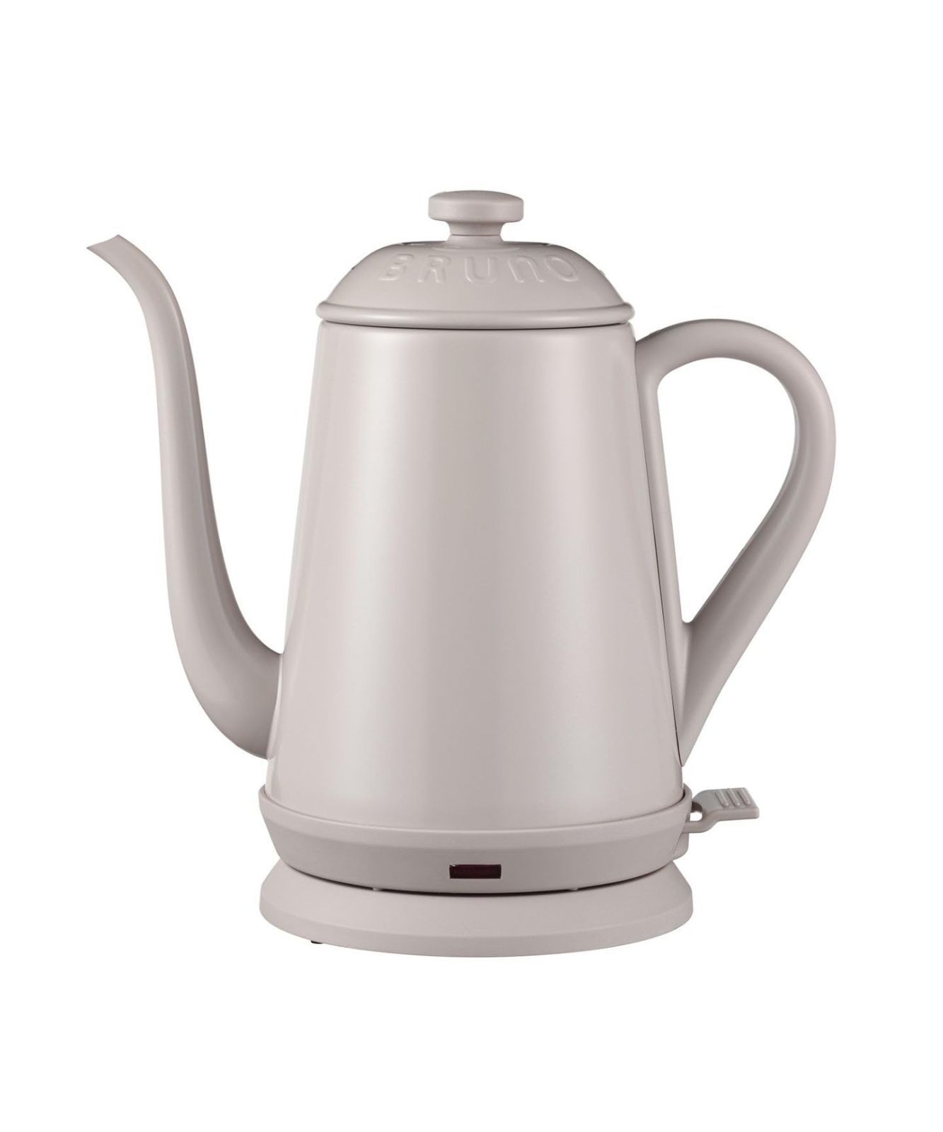 【数量限定】グレージュ 新生活 引越し 一人暮らし 紅茶 BOE158-GRG コーヒー 湯沸し器 ステンレスケトル 電気ケトル キッチンポット ステンレスデイリーケトル ブルーノ BRUNO