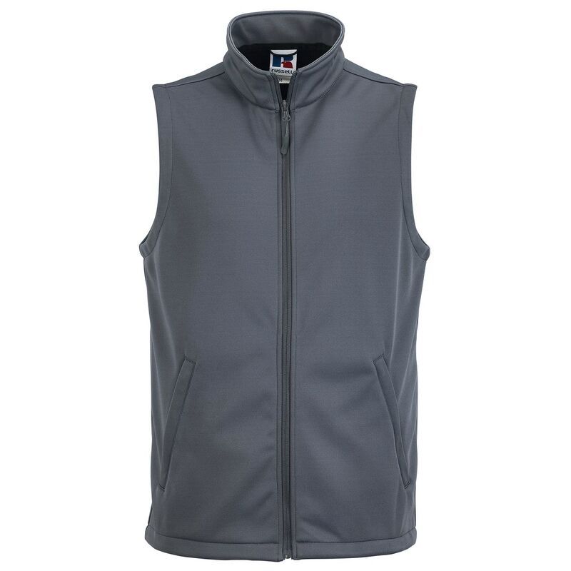 ラッセルアスレチック レディース アウター ジャケット・ブルゾン ジレ Russell Athletic Russell Mensmart Softshell Gilet Jacket Convoy