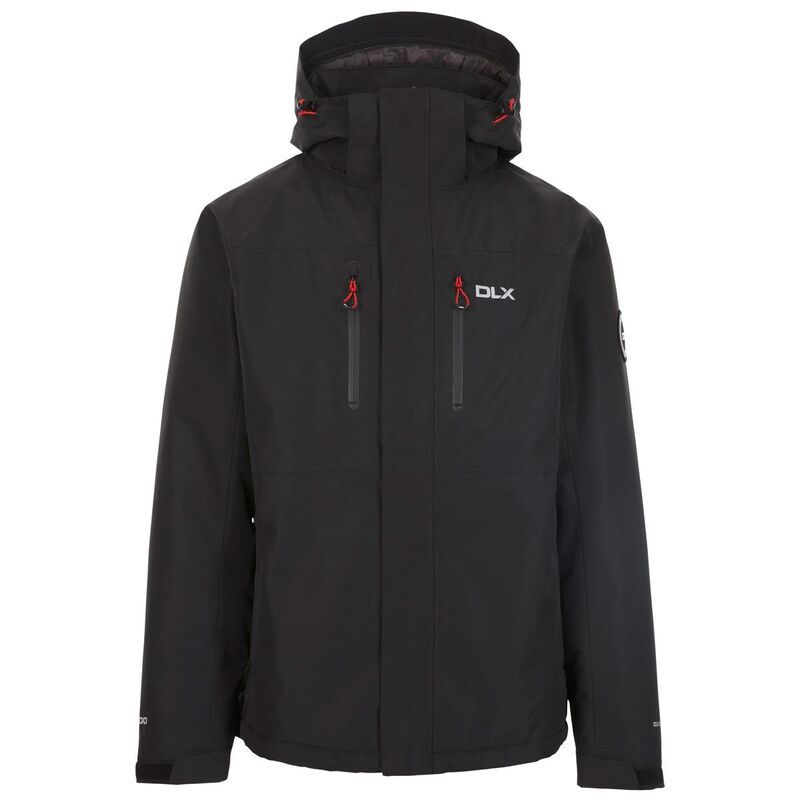 トレスパス レディース アウター ジャケット・ブルゾン Trespass Mens Oswarm Waterproof Jacket Black ブラック