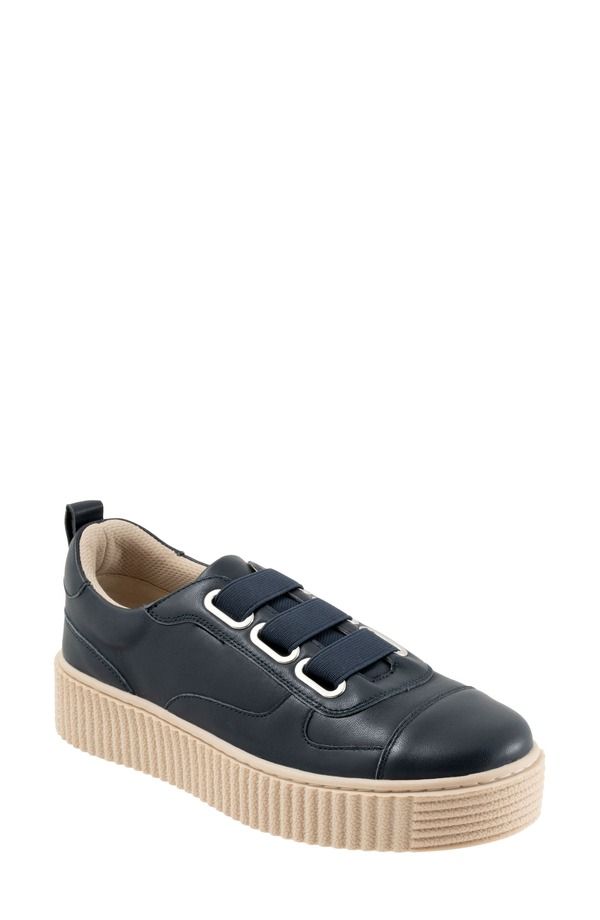 トロッターズ レディース シューズ スニーカー プラットフォーム Trotters Bliss Platform Sneaker Navy ネイビー