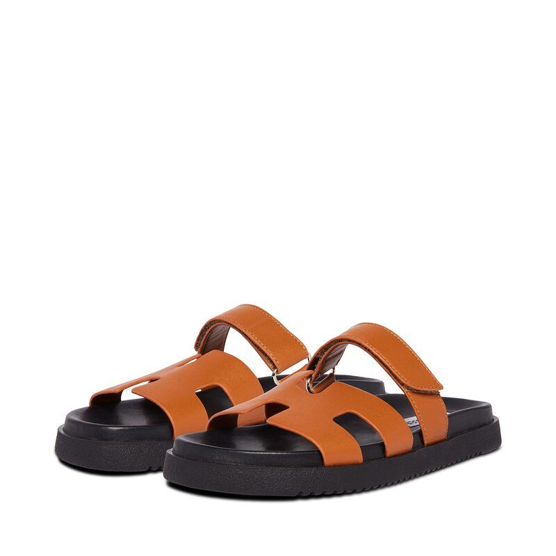 スティーブ マデン レディース シューズ サンダル Steve Madden Mayven Cognac Leather 19,695円