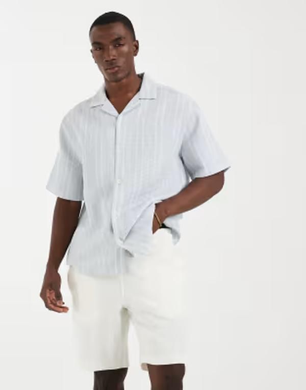 マンゴ メンズ ボトムス ハーフパンツ・ショーツ ショートパンツ コットン ニット Mango cotton rich textured knit shorts WHITE ホワイト