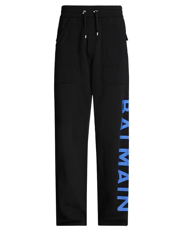 バルマン メンズ ボトムス カジュアルパンツ スウェットパンツ BALMAIN Black ブラック