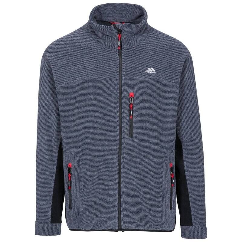 トレスパス レディース アウター ジャケット・ブルゾン フリース Trespass Mens Jynx Full Zip Fleece Jacket Navy Stripe ネイビー 14,336円