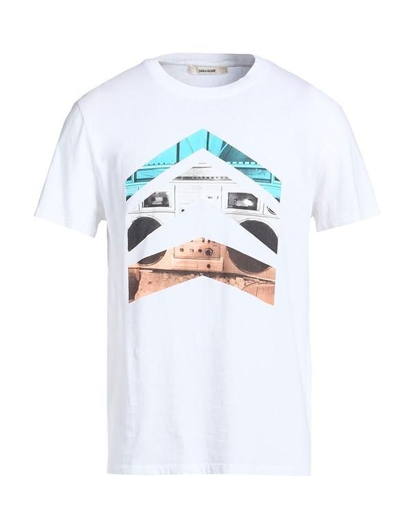 ザディグ エ ヴォルテール メンズ トップス Tシャツ ZADIGVOLTAIRE Off White オフホワイト 22,185円