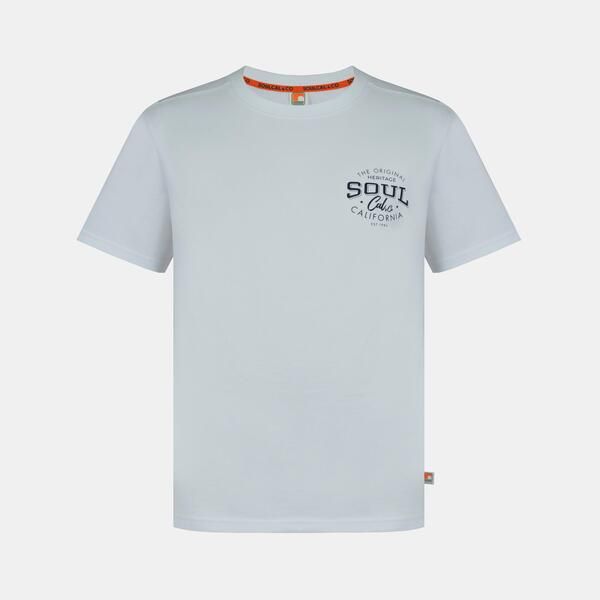 ソウルカル メンズ トップス Tシャツ プリント グラフィック SoulCal Graphic PrintShirt Men s White Heritage ホワイト