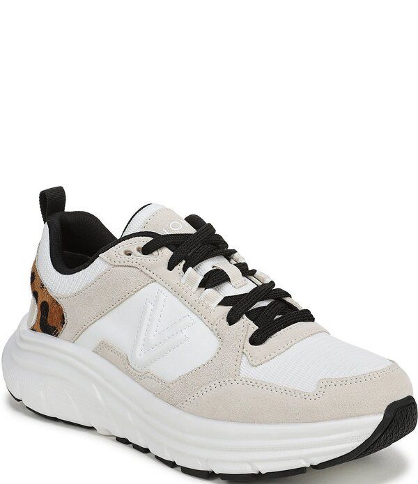 バイオニック レディース シューズ スニーカー Vionic Walk Max Skyline Leopard Sneakers WhiteLeopard ホワイト