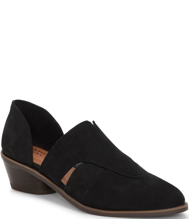 ラッキーブランド レディース シューズ ブーツ・レインブーツ カットアウト スエード Lucky Brand Minnsy Suede Cutout Shooties Black ブラック