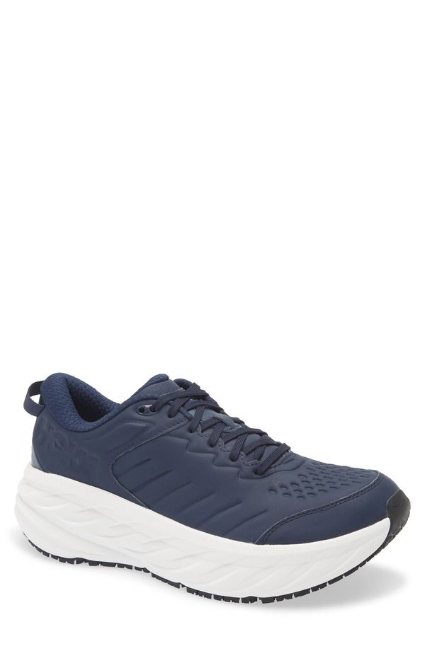 ホカオネオネ メンズ シューズ スニーカー HOKA Bondi SR Shoe Outerspace White ホワイト