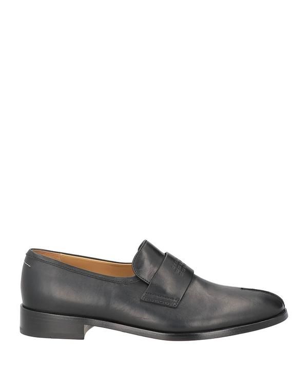 マルタンマルジェラ メンズ シューズ スリッポン・ローファー モカシン MM6 MAISON MARGIELA Black ブラック 93,940円