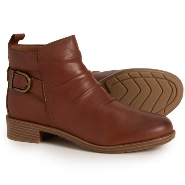 コブ ヒル レディース シューズ ブーツ・レインブーツ レザー Cobb Hill Nessa Booties Leather For Women Natural