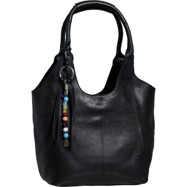 ラッキーブランド レディース バッグ ハンドバッグ レザー Lucky Brand Love Shoulder Bag Leather Black ブラック