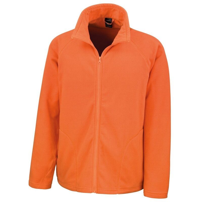リザルト レディース アウター ジャケット・ブルゾン フリース Result Core Mens Micron Anti Pill Fleece Jacket Orange オレンジ
