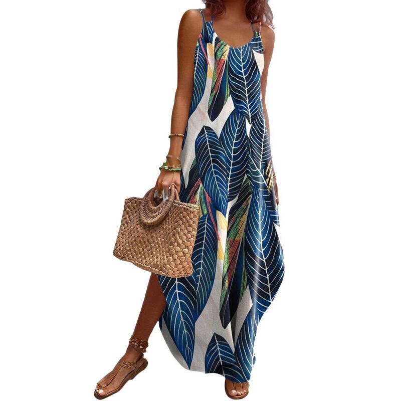 ジーグー レディース トップス ワンピース Vネック ノースリーブ Zeagoo Summer Dresses for Women Casual Spaghetti Strap V Neck Slee 12,735円
